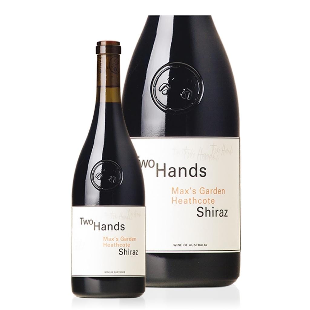 Personalised Two Hands Max&#39;s Garden Shiraz 14.4% 750ml