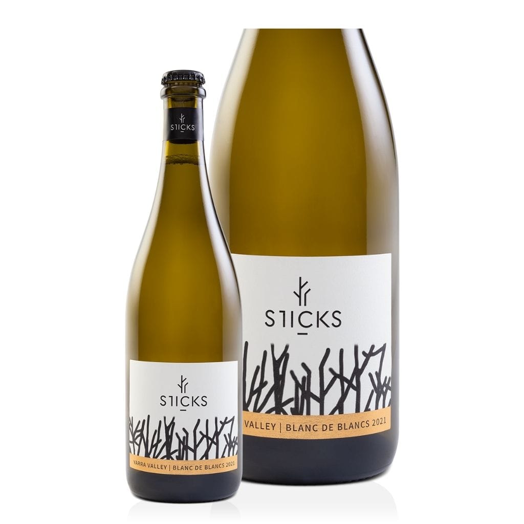 Personalised Sticks Blanc De Blancs 14% 750ml