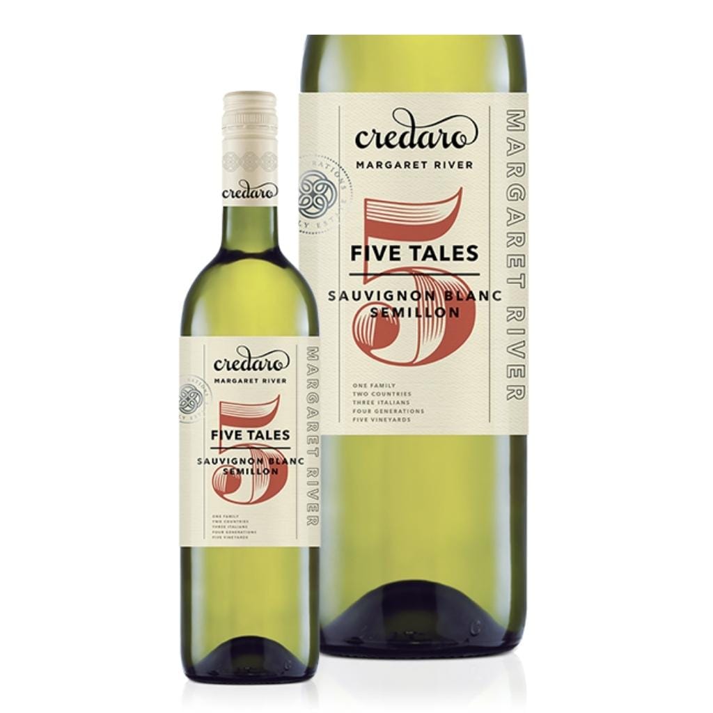 Personalised Credaro Five Tales Sauvignon Blanc Semillon 12% 750ML