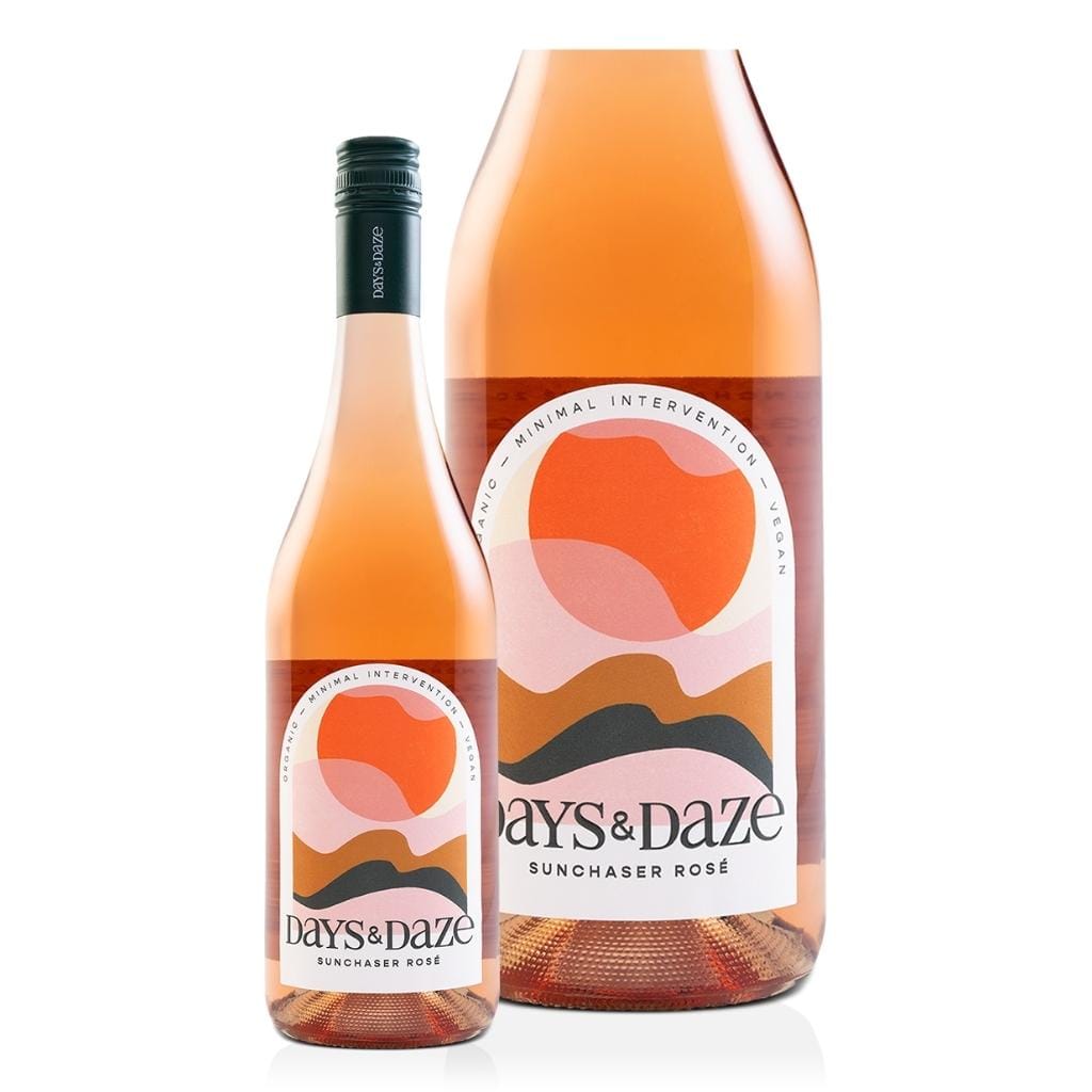 Personalised Days & Daze Sunchaser Rosé 2021 Neck Tag 12.5% 750ml