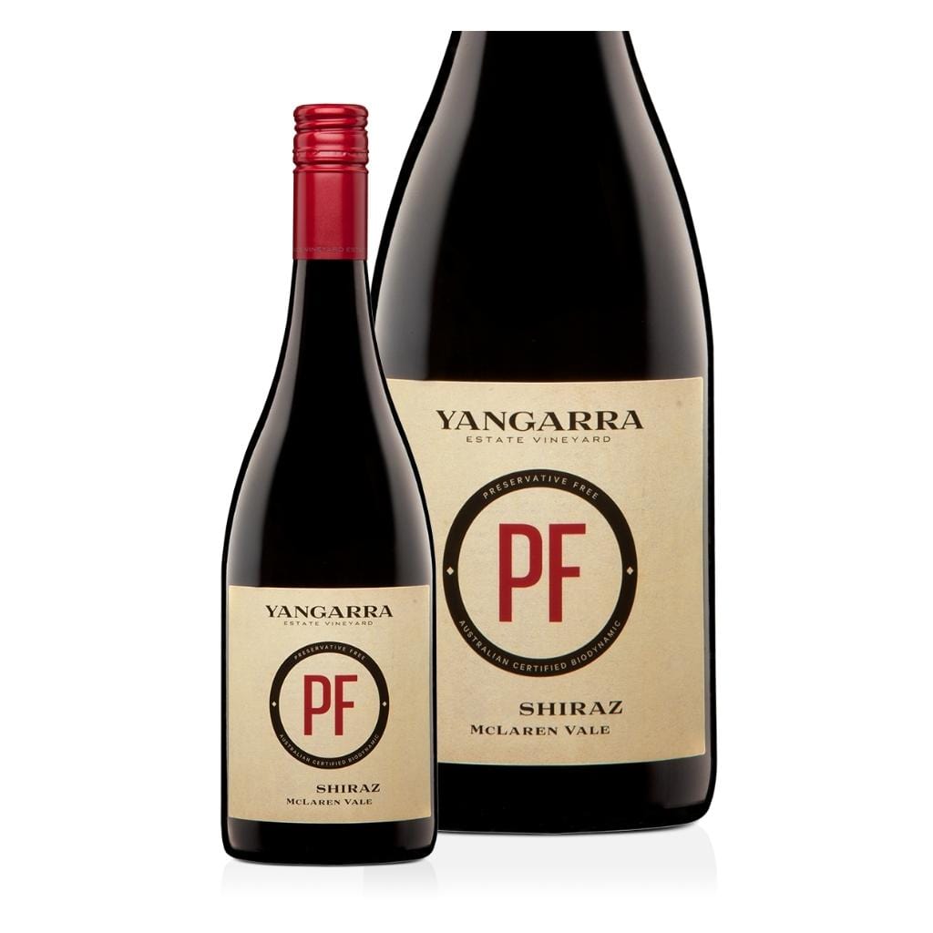 Personalised Yangarra Preservative Free Shiraz 14% 750ml