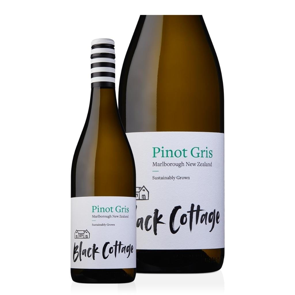 Personalised Black Cottage Pinot Gris 12.5% 750ml