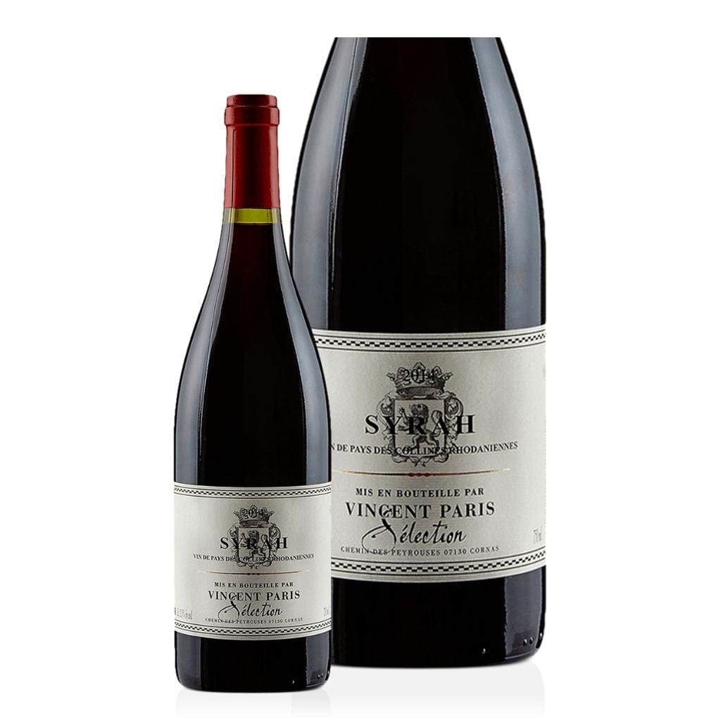 Personalised Vincent Paris Syrah VDP des Collines Rhodaniennes 13% 750ml
