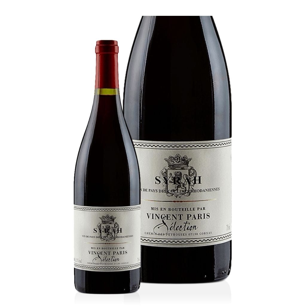 Personalised Vincent Paris Syrah VDP des Collines Rhodaniennes 2020 13% 750ml