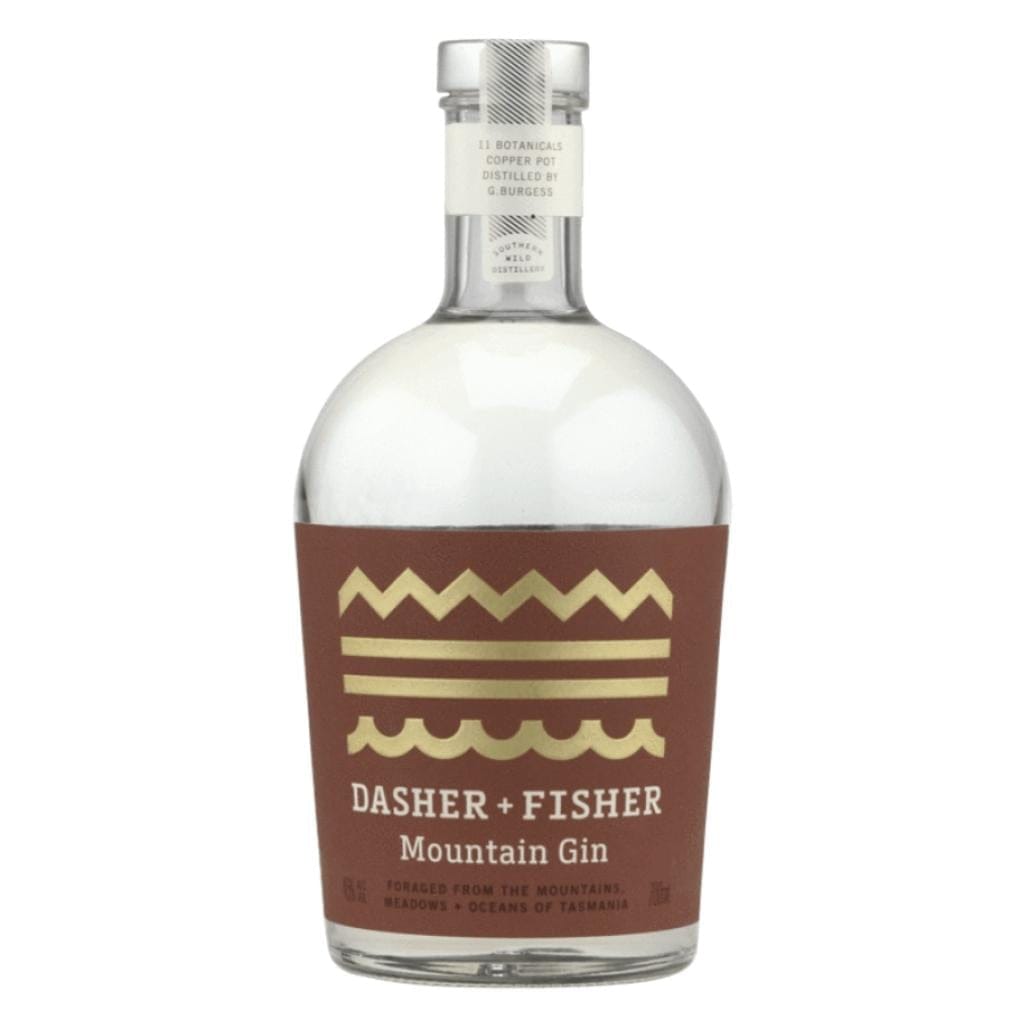 PERSONALISED DASHER &amp; FISHER MOUNTAIN GIN 700ML